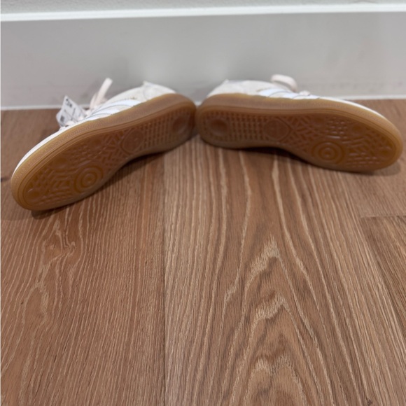 adidas Women's Spezial Sneakers in Cream and Tan - Picture 4 of 5